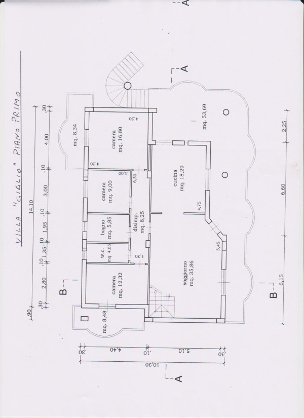 Villa in Scafa met uitzicht op de Valpescara en bergen - Foto 3