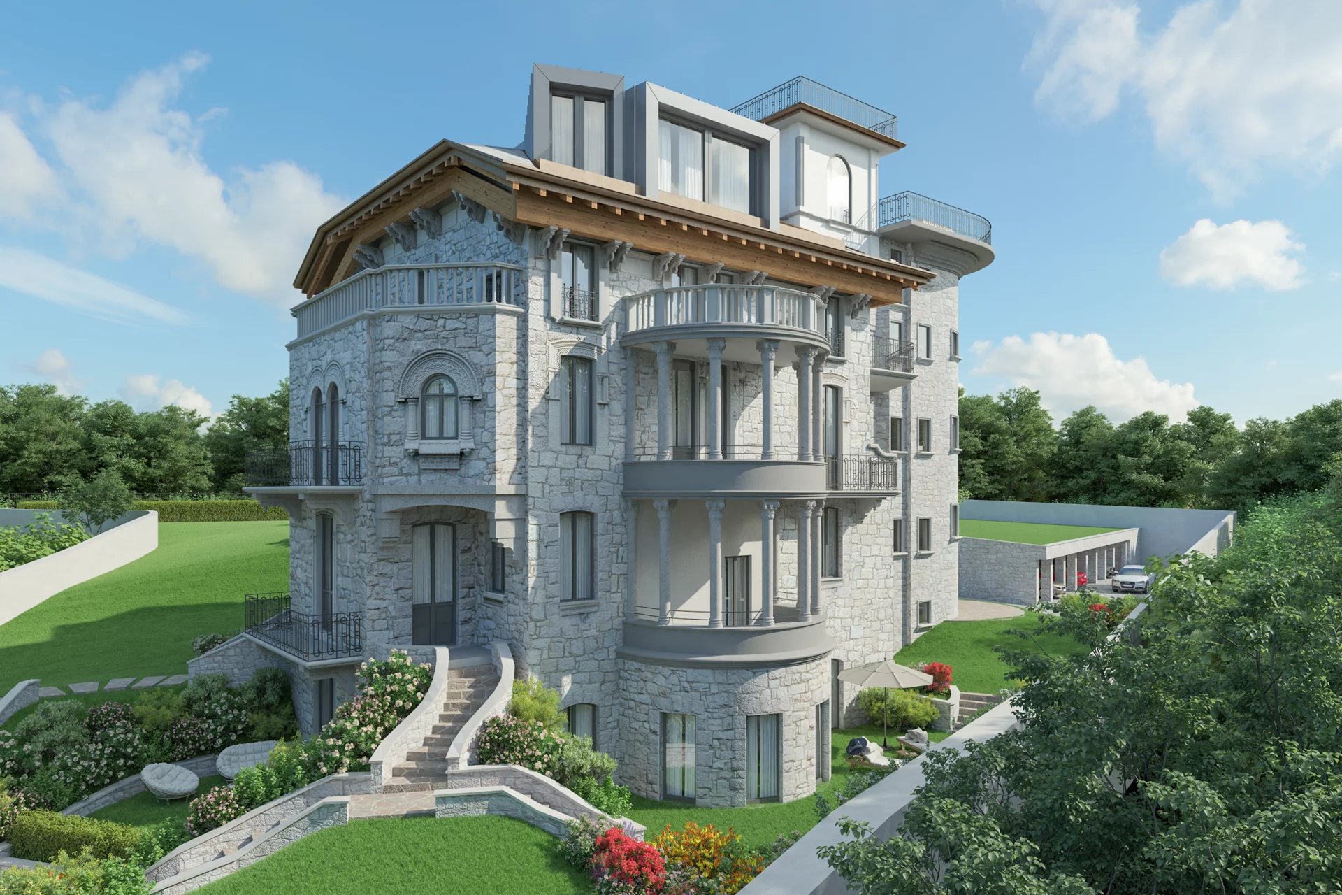 Prestigieuze historische villa te koop in Baveno, te renoveren - Foto 4