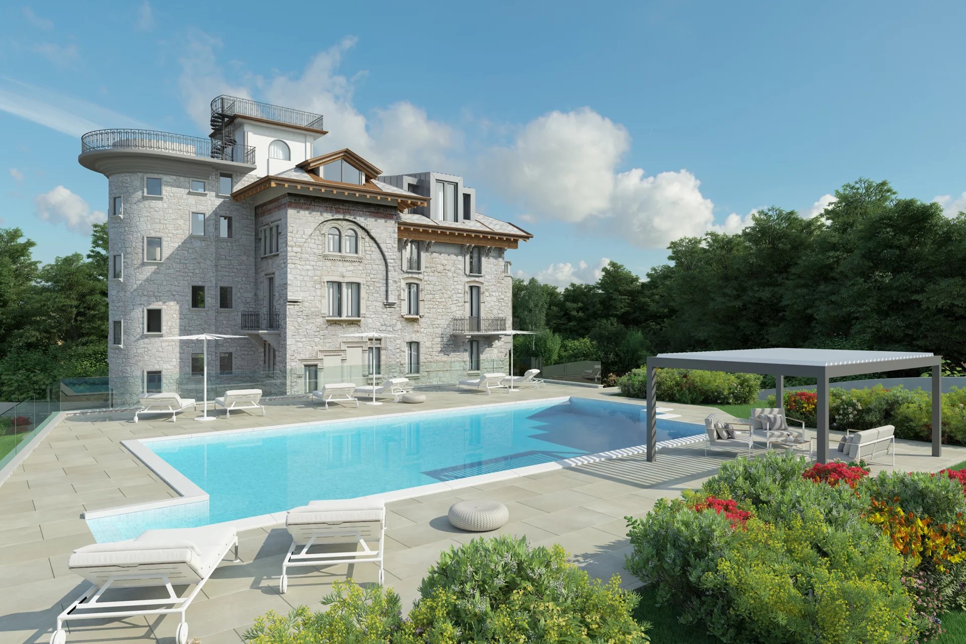 Prestigieuze historische villa te koop in Baveno, te renoveren - Foto 2