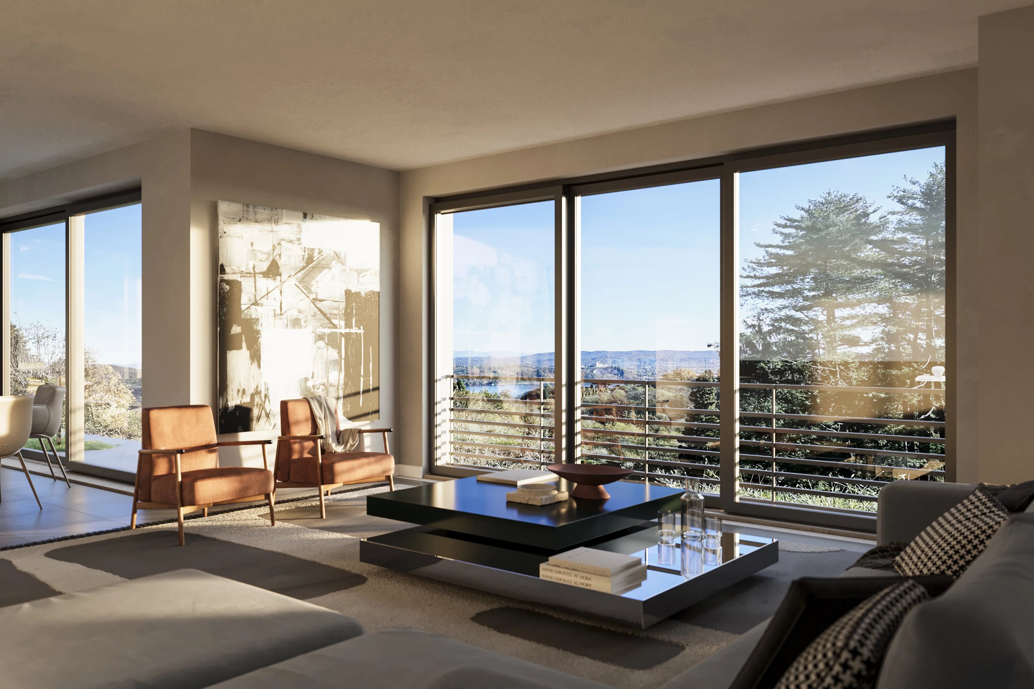 Villa / Landhuis Moderne luxe villa in aanbouw op de heuvel van het Lago Maggiore in Arona — foto 6