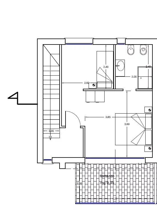 Villa / Landhuis Halfvrijstaande villa's met 2 slaapkamers en 2 badkamers in Pizzo in Pizzo — foto 8