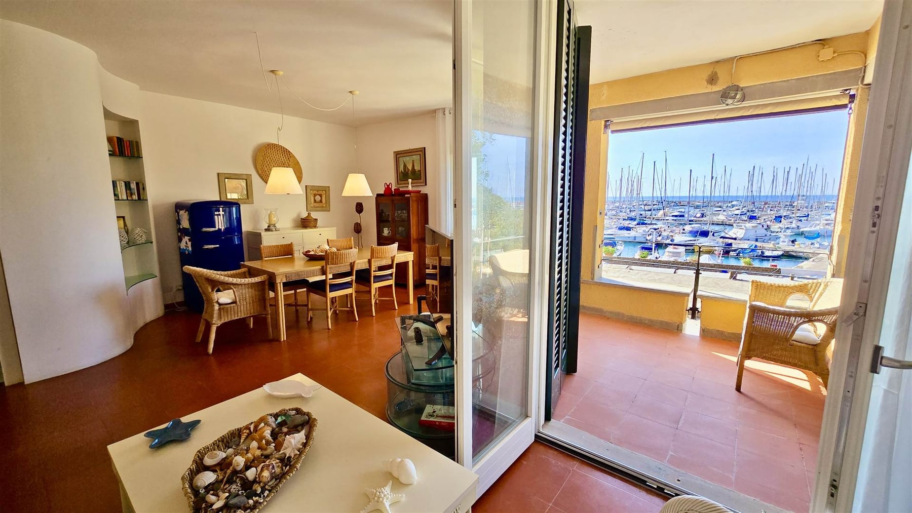 Appartement aan de jachthaven van Punta Ala met veranda - Foto 1