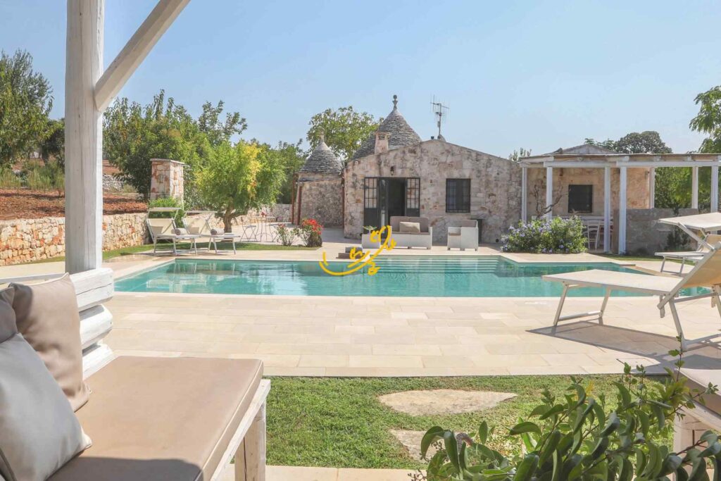 Trullo met zwembad en tuin in Castellana Grotte, Puglia - Foto 1