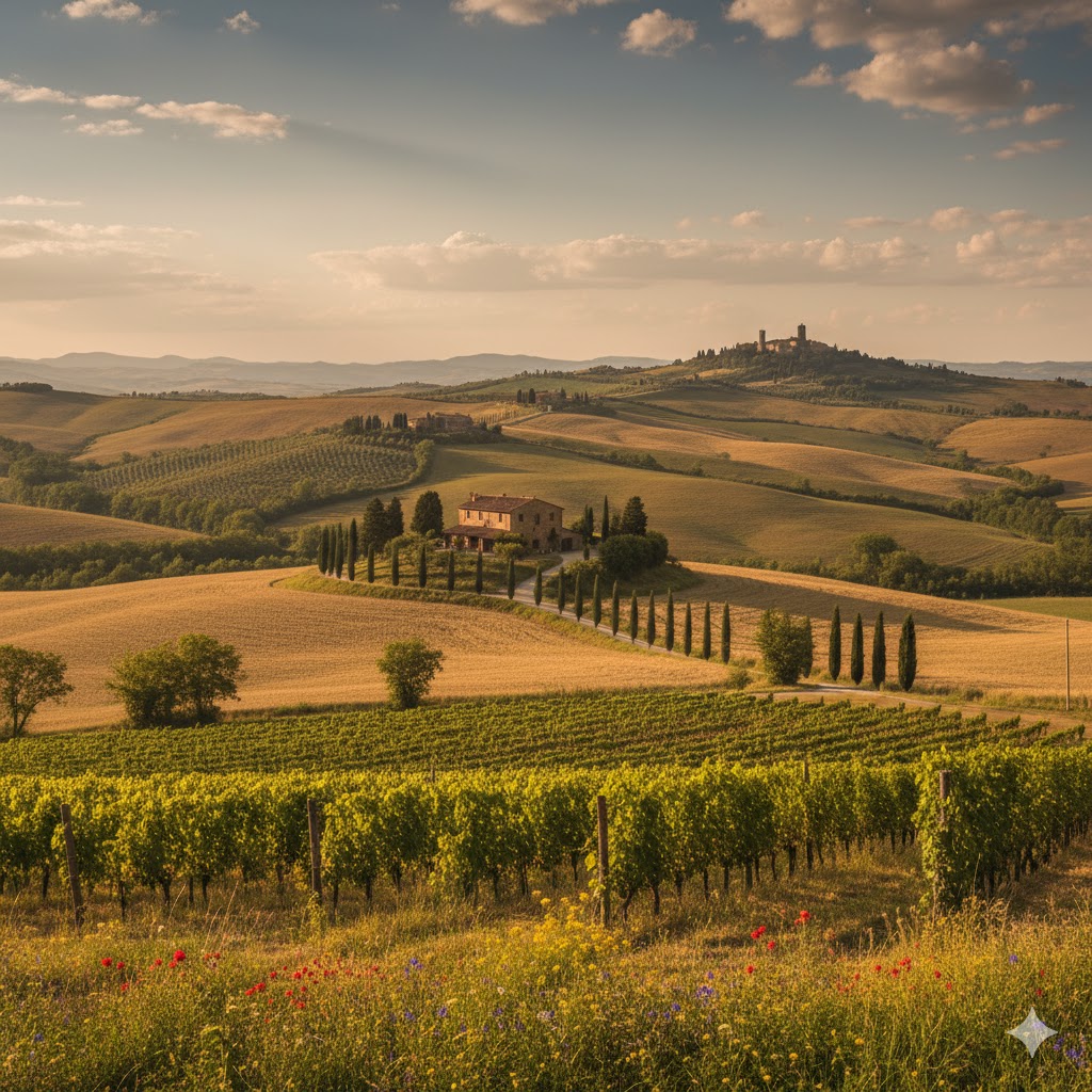 Toscane – water, steen en licht