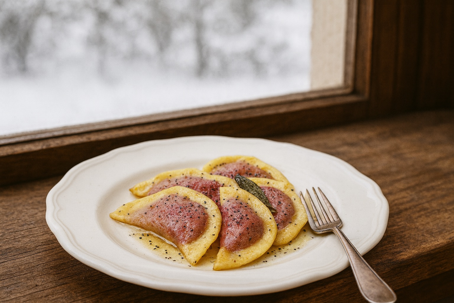 Streekrecept uit de Dolomieten: Ladinische rodebietenravioli