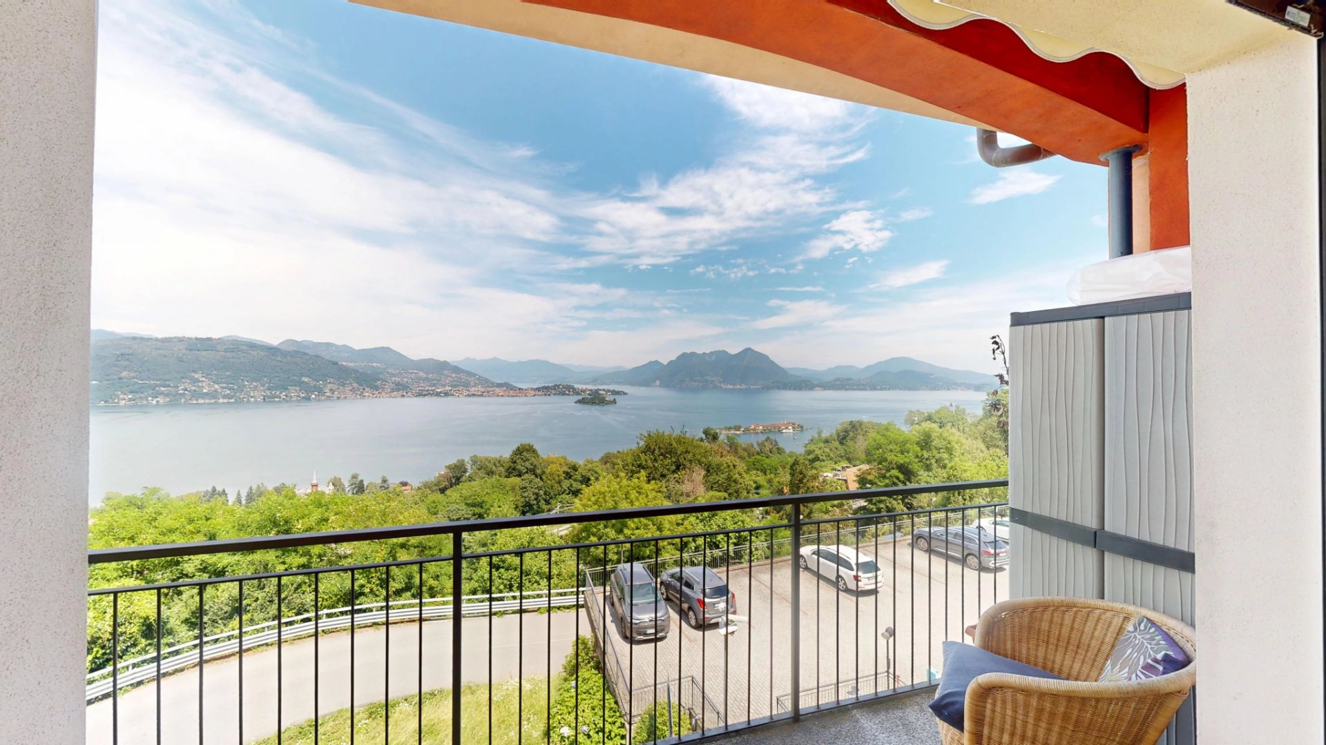Tweekamerappartement met prachtig uitzicht op het Lago Maggiore