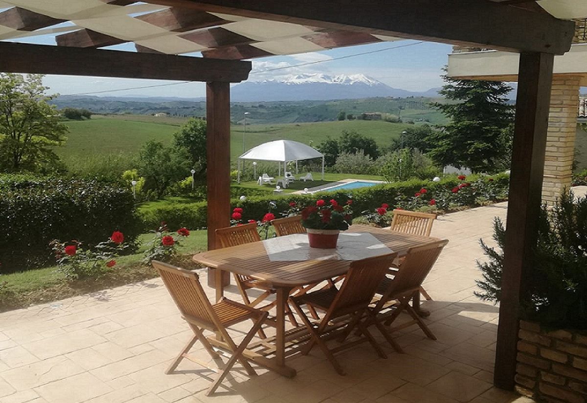 Villa / Landhuis Landhuis met Cottage en Zwembad - Uitzicht op Berg en Meer in Citta Sant Angelo