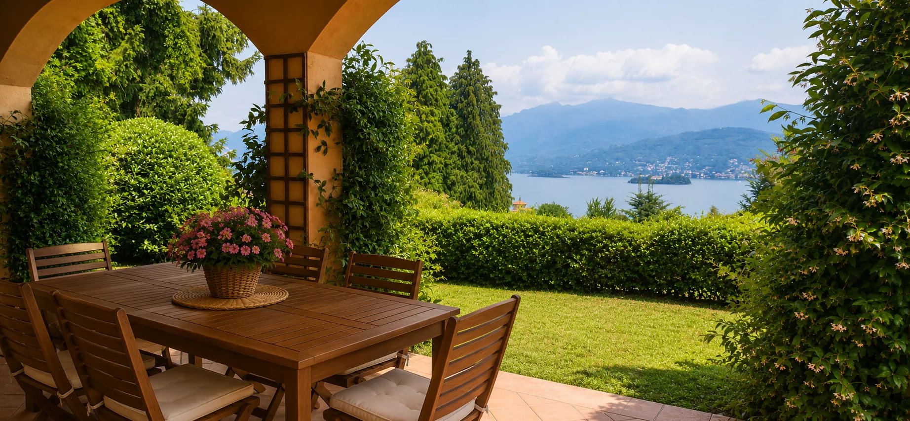 Appartement met tuin en panoramisch uitzicht op het Lago Maggiore, Stresa - Foto 1