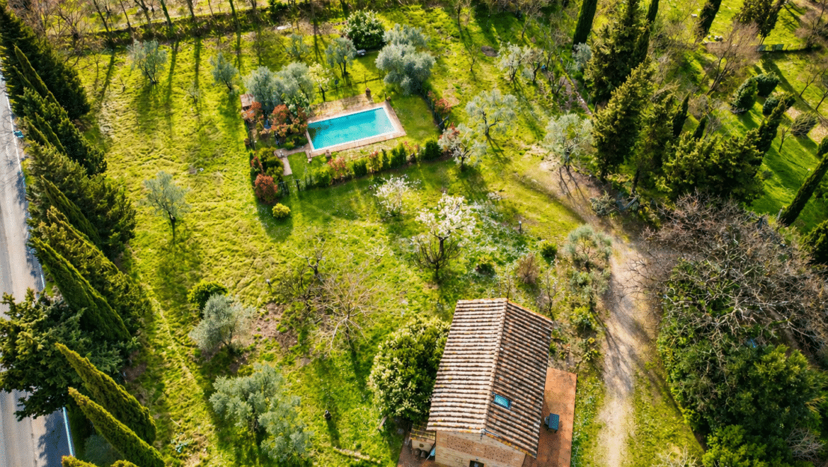 Casale met zwembad en tuin in de Florentijnse Chianti - Foto 1