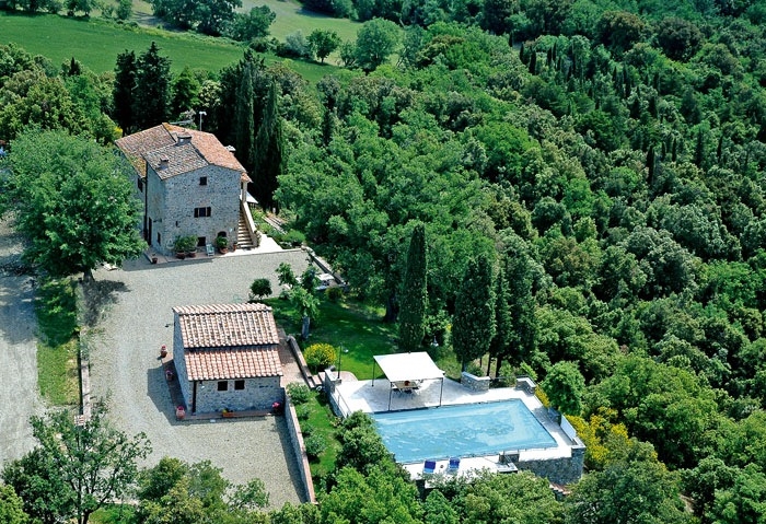 Gerenoveerde boerderij met panoramisch uitzicht bij Volterra - Foto 1