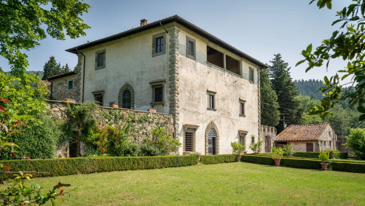 Historische villa La Rocchetta nabij Florence - Foto 1